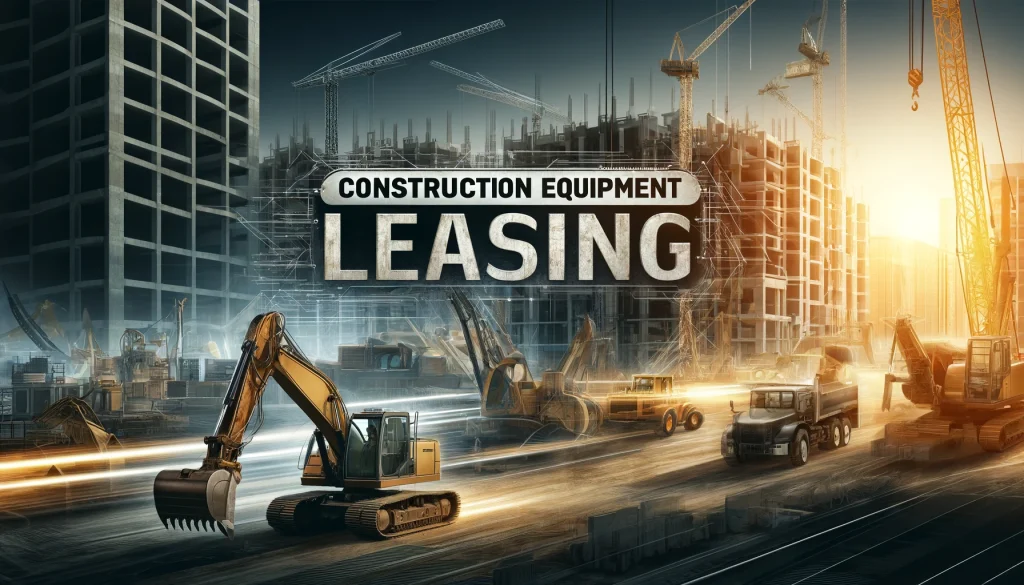 Construction equipment leasing 